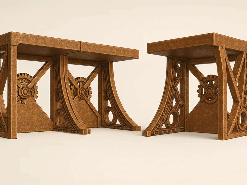 Steampunk Manga/Book Riser for IKEA Billy