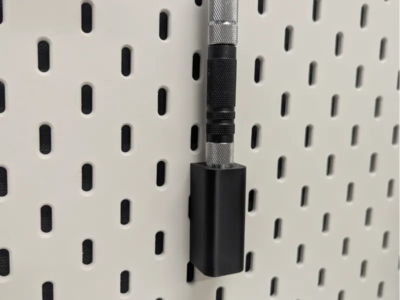 Center Punch Holder for IKEA SKADIS