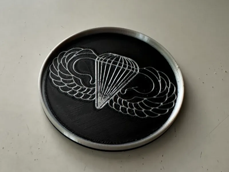 Army Airborne Coaster