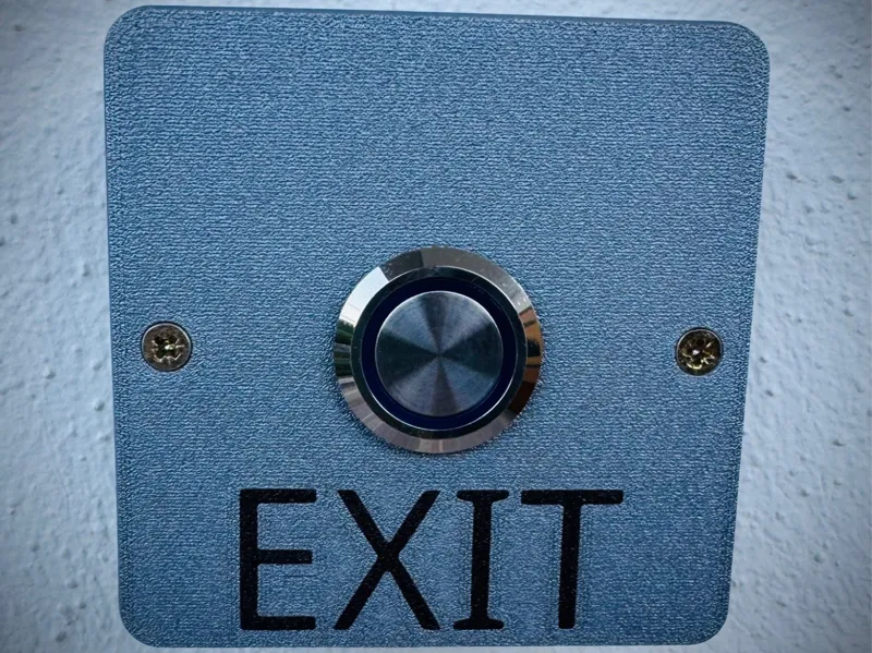 Exit Switch Box 80x80mm