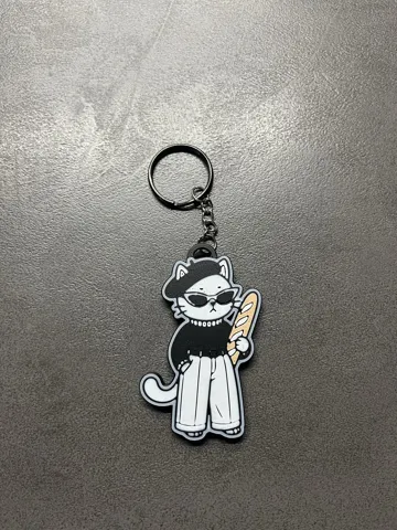 Llavero: Cat Parisian keychain — vista de referencia 4
