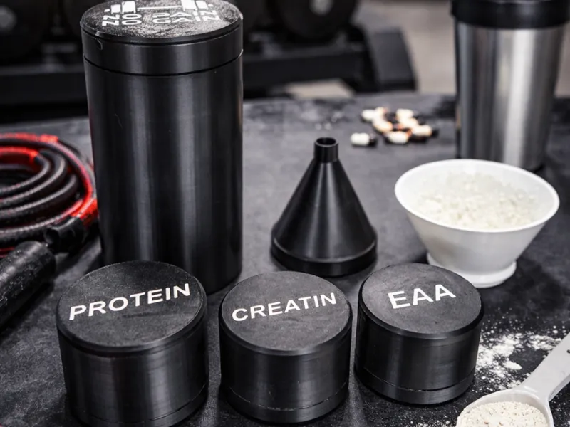 Behälter für Pulver Gym