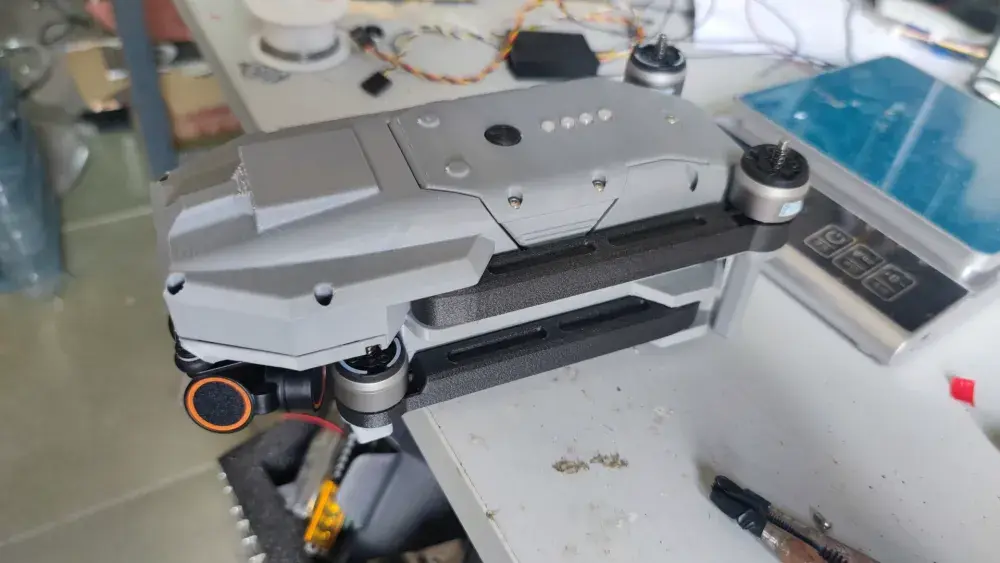 Miniatura 4 do modelo 3D 御动力折叠无人机机架，FPV穿越机机架，优化打印