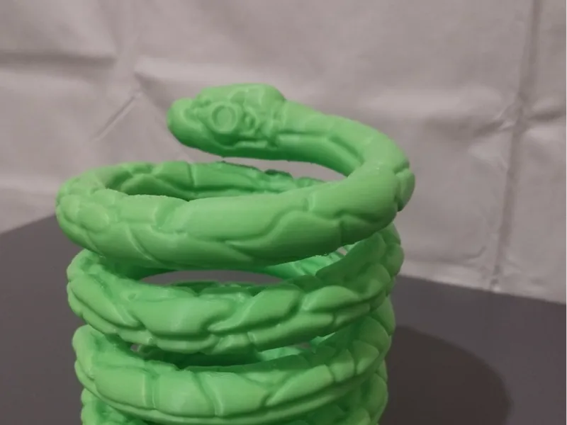 Snake-Shaped Pencil Vase