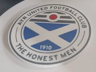 Ayr united fc coaster