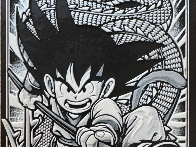 Hueforge – Dragon Ball Sheet #1 - Kid Goku