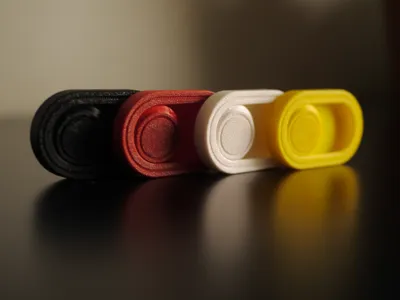 Slider Fidget V2 Print-In-Place (21 Min Print)