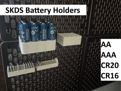 SKDS compatible Battery Holders