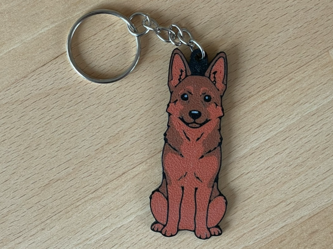 Keychain German Shepherd