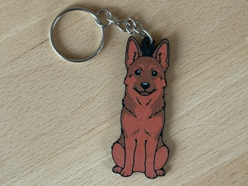 Keychain German Shepherd