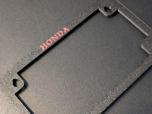 Motorcycle License Plate Frame (Simple)