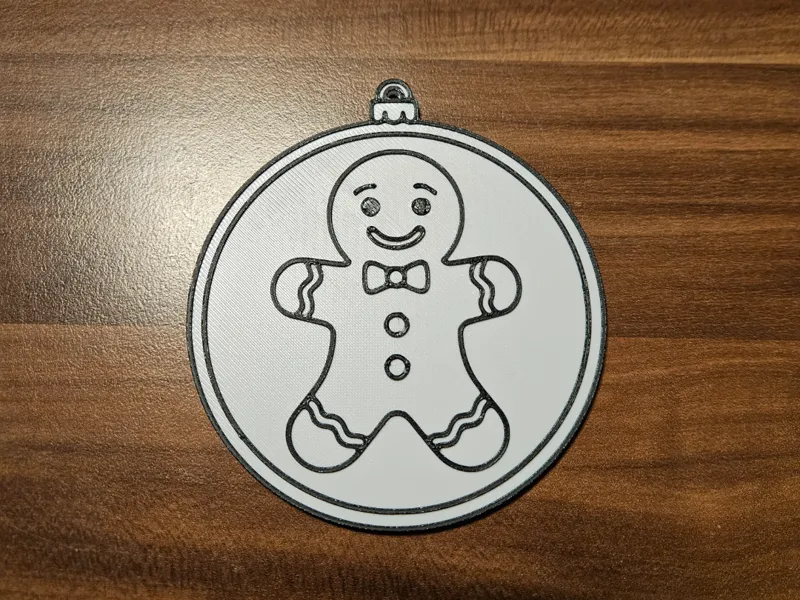 Christmas Coloring Ornament: DIY Paint-Your-Own