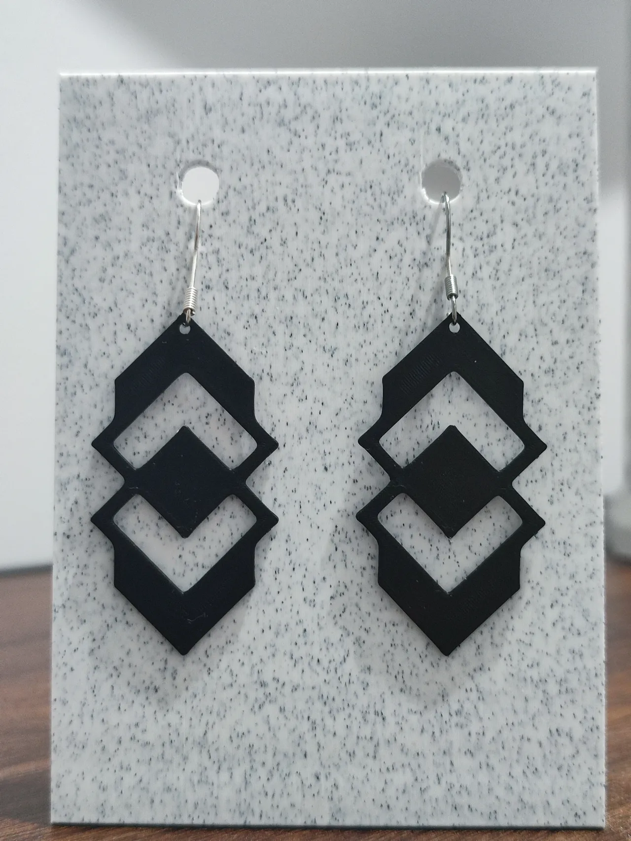 Aretes Eslabón Prisma view 3