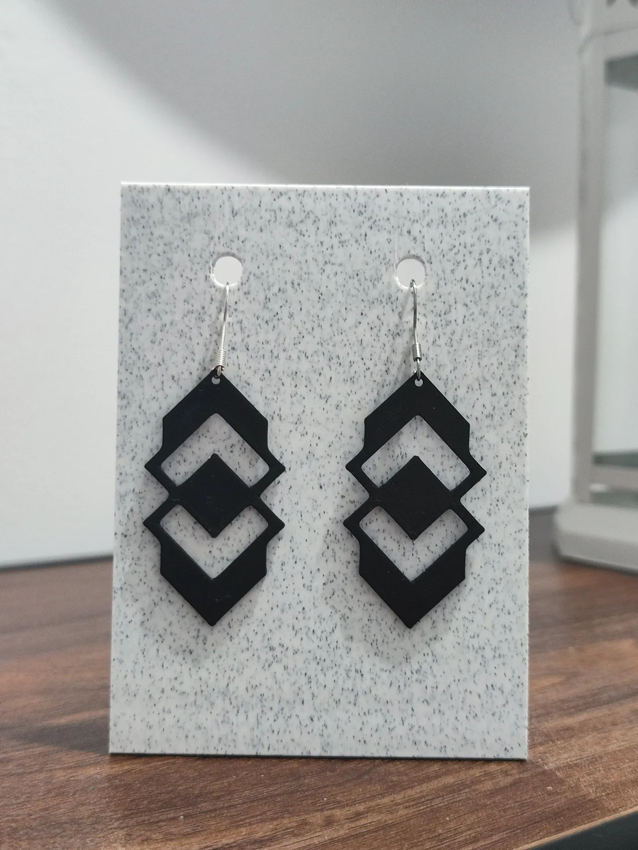Aretes Eslabón Prisma view 2