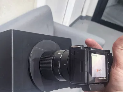 Bayonet Lens Adapter for Teleprompter
