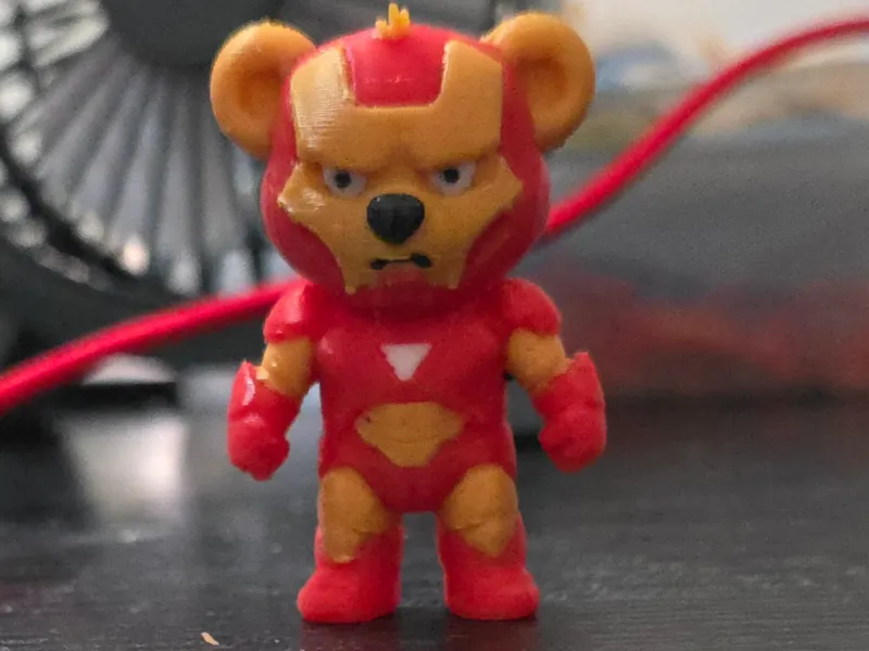 cute iron teddy bear