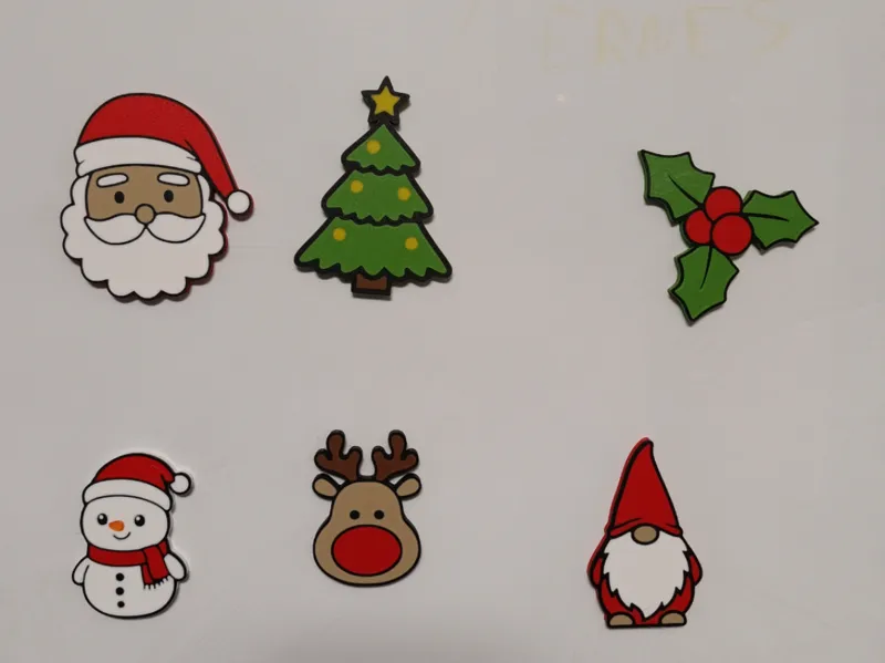 Imanes Navideños.