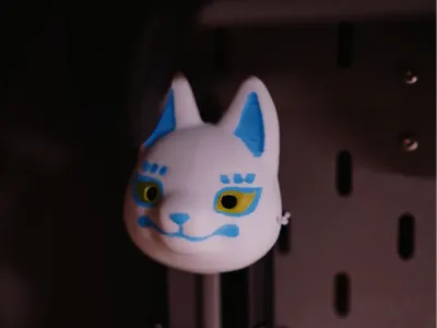 Splatoon Fox Mask