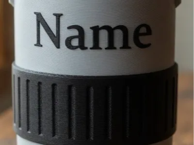 can holder - skinny 12oz custom name