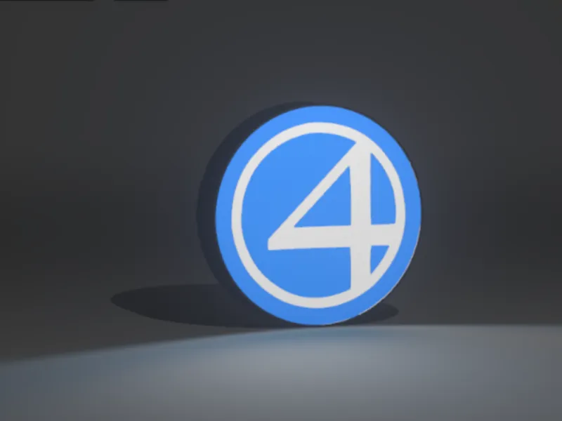 Fantastic Four Shield Wall Lamp – Power of Four