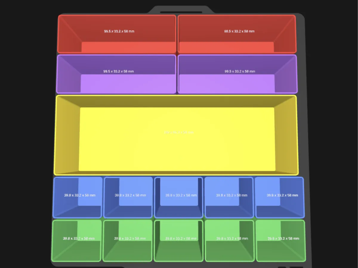 Drawer Organizer – Customizable Boxes - Free 3D Print Model - MakerWorld
