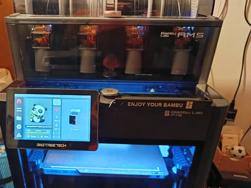 Cache Câble P1S_BIGTREETECH