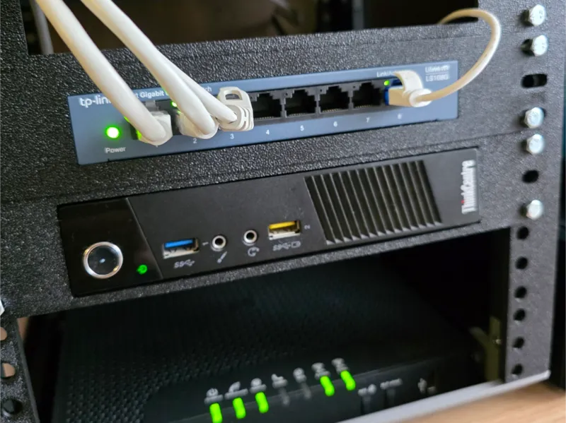 ThinkCentre M73 10inch rack bracket