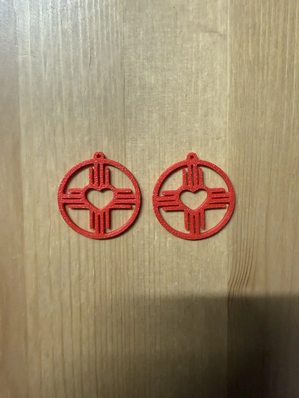 Heart Earrings view 2