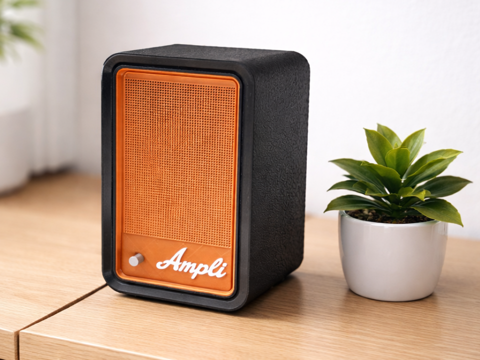 Ampli - Retro Speaker Case für Amazon Echo 2nd Gen
