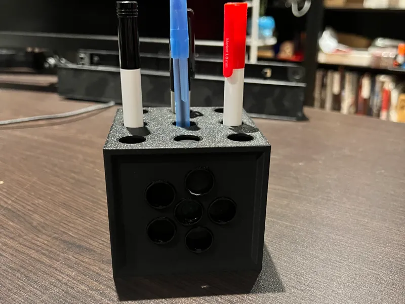 Spy Cube Pen Holder – Hidden Blink Camera Mount