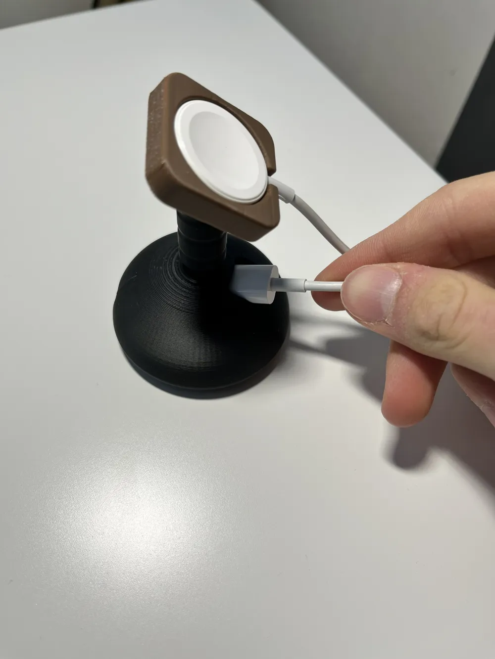 Minimalist Apple Watch Charging Stand USB-C - Free 3D Print Model ...