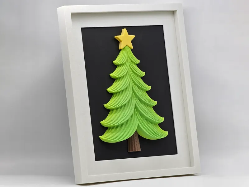 Christmas Tree Photo Frame