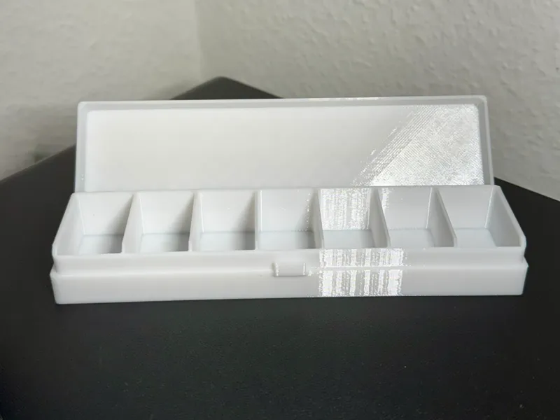 Pill Organizer (taller & print in place)