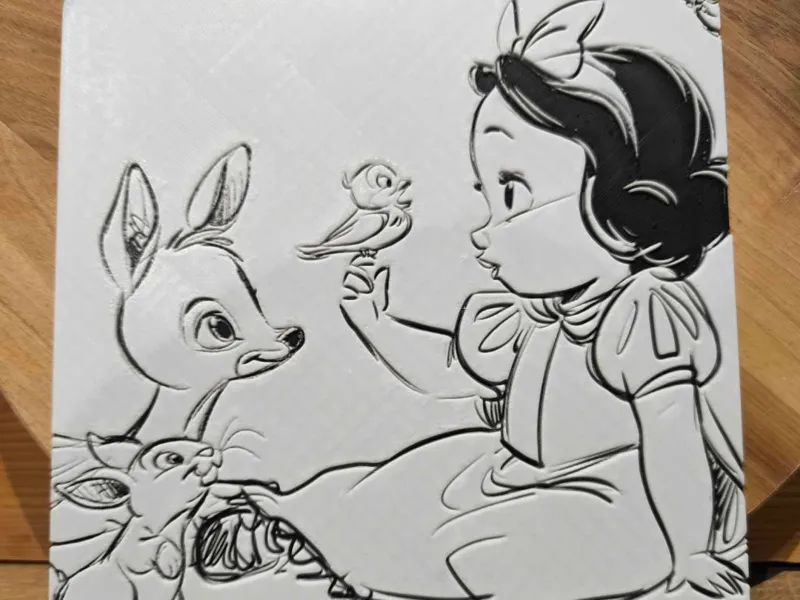 blanche neige enfant
