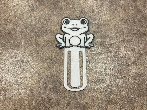 frog bookmark