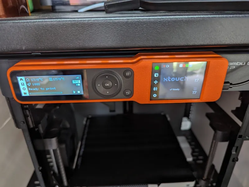 P1 Series Flat Screen and XTouch Side Mount