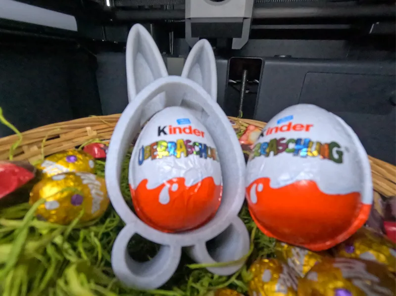 Cute Osterhasen Ei-Halter Zur Deko 