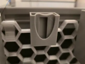 Purge line remover holder for HSW