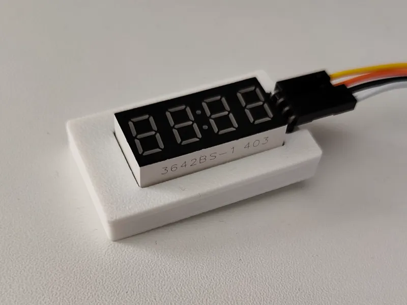 TM1637 7-Segment Display Case