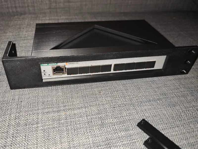 19" rack mount onti 8 port 10G switch