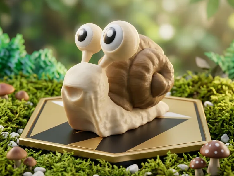 Snail Buddy - Cute Figure & Desk Toy