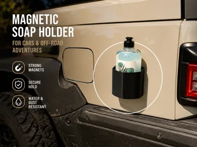 Magnetic Soap Holder for Cars