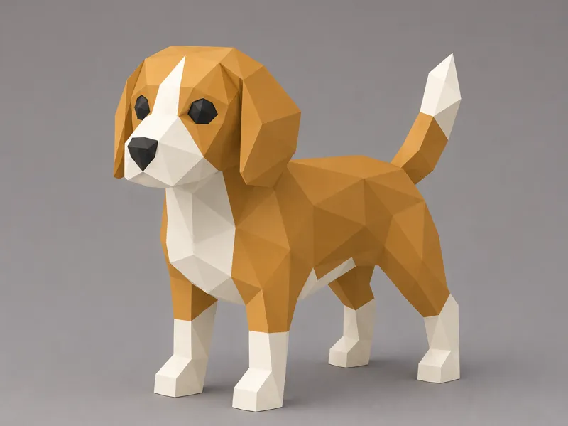 Low Poly Dog