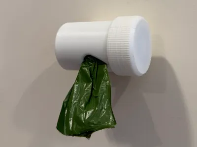 Pet Poop Bag Wall Dispenser: For standard rolls