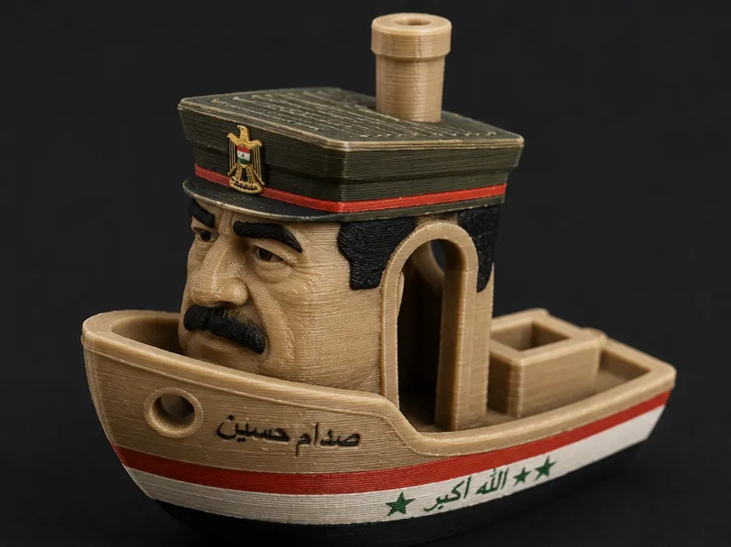 SADDAM HUSSEIN BENCHY 