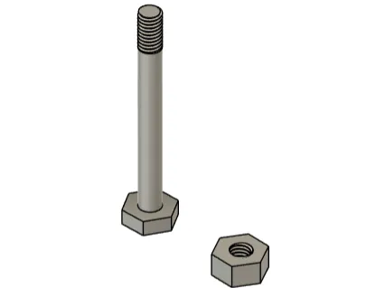 Mini Gear DC Motor Support Screw