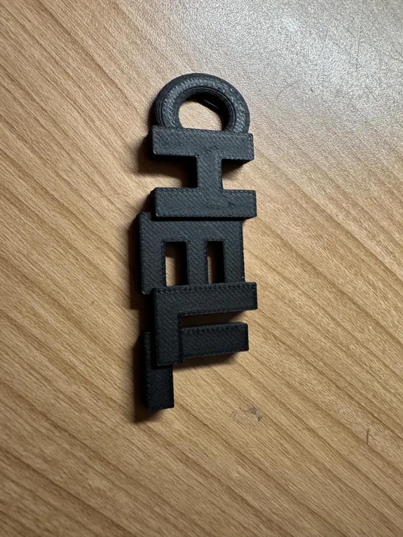 Hell keyring
