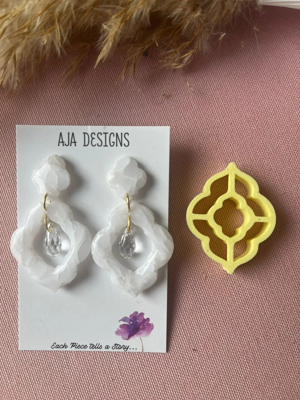 Polymer Clay Earring Mold 27 view 2