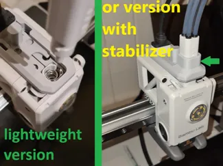Filament hub quick release (A1, A1 mini)