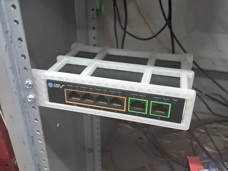 BV POE switch rack mount